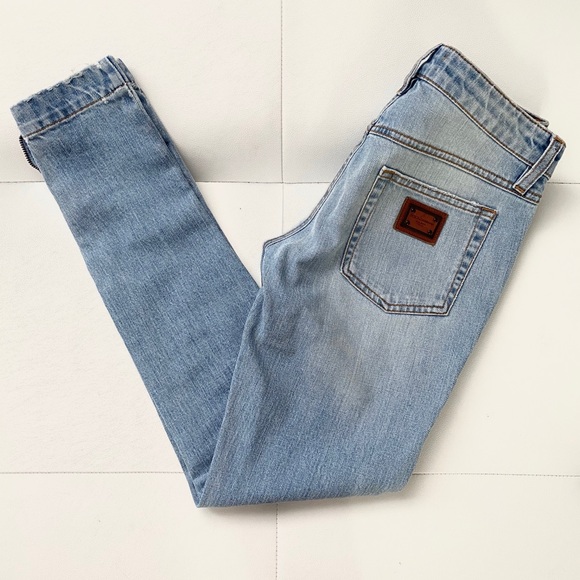 DOLCE&GABBANA Light Blue Jeans Sz 36 - Picture 2 of 6